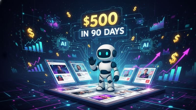 Pinterest and AI $500 in 90 Days The 10-Step System I Used featured